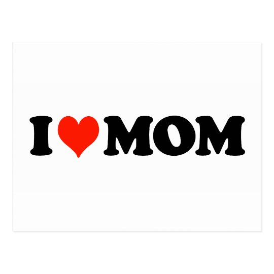 I Heart Mum Postcard