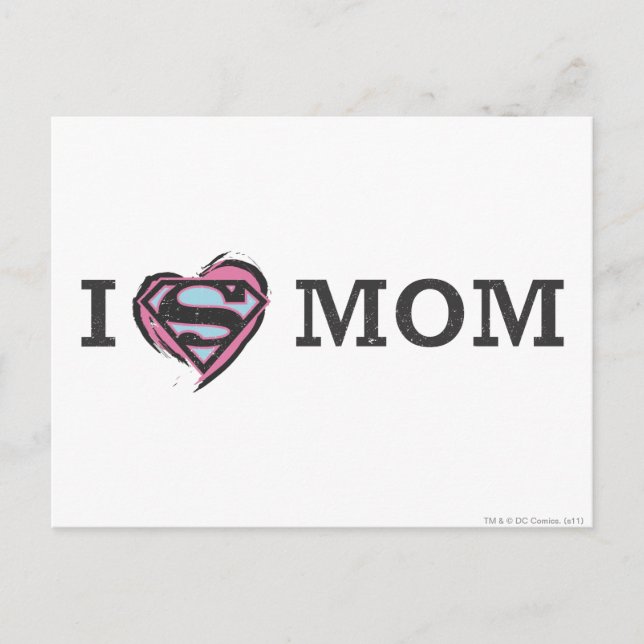 I Heart Mum Postcard (Front)