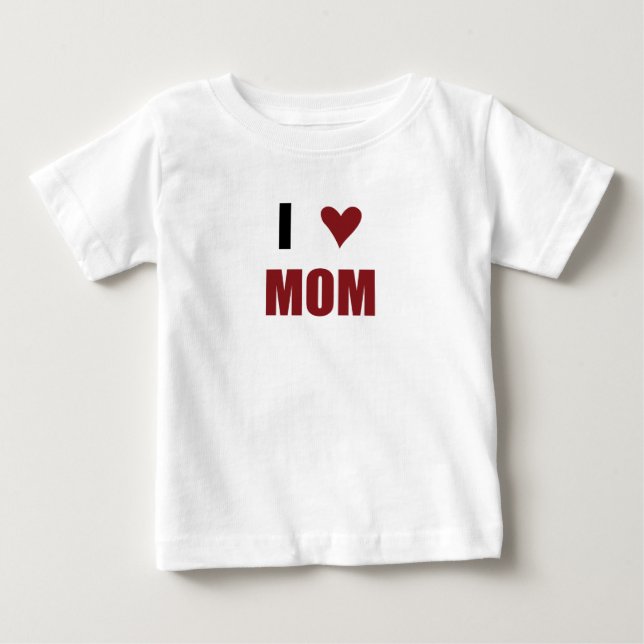 I Heart Mum Toddler Tee (Front)