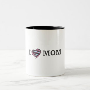I Heart Mum Two-Tone Coffee Mug