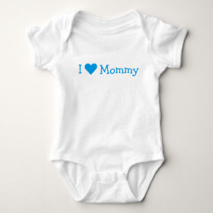 I [Heart] Mummy White Bodysuit
