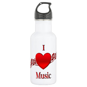I Heart Music 532 Ml Water Bottle