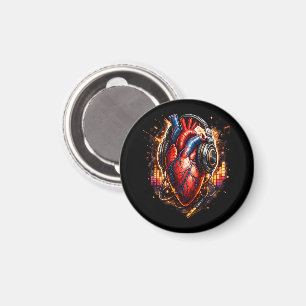 I Heart Music Magnet
