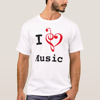 I Heart Music (original style) T-Shirt