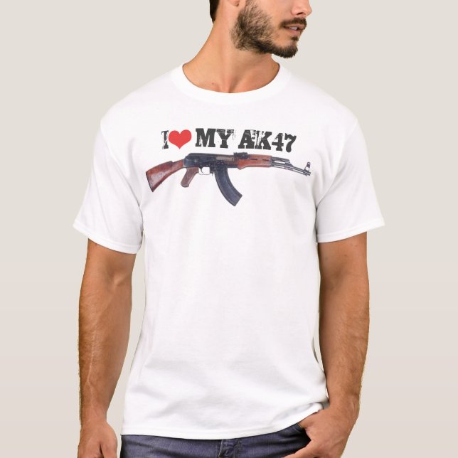 I Heart My AK47 T-Shirt (Front)