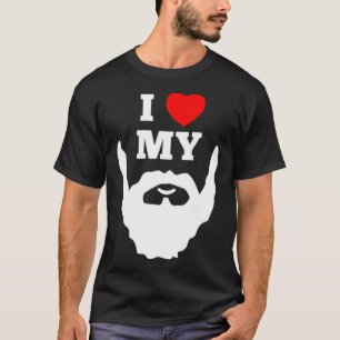 i heart my beard      T-Shirt