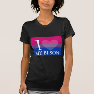 I Heart My Bi Son T-Shirt