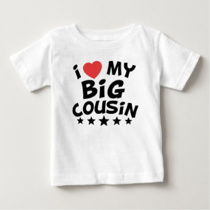 I Heart My Big Cousin Baby T-Shirt
