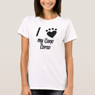 I Heart My Cane Corso T-Shirt