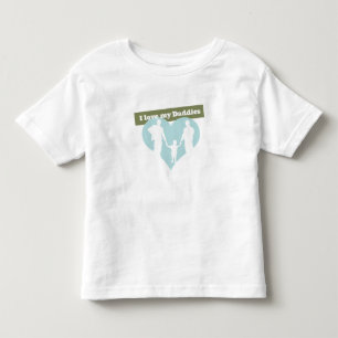 I Heart My Daddies Toddler T-Shirt