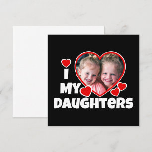 I Heart My Daughters Personalised Photo