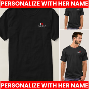 I Heart My GF I Love My Girlfriend T-Shirt