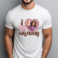 I HEART my girlfriend Custom Photo Love