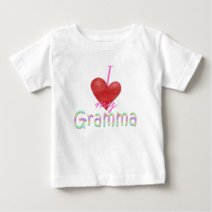I heart my Gramma Baby T-Shirt