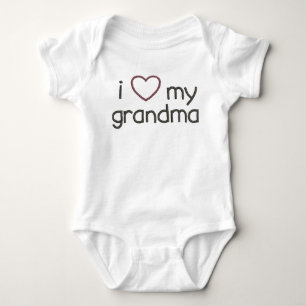 I Heart My Grandma Bodysuit