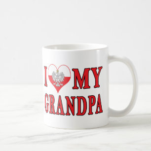 I Heart My Grandpa Coffee Mug