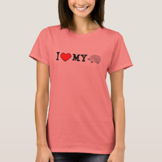 I Heart My Hedgehog Ringer-T T-Shirt