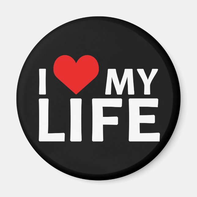 I Heart My Life Collection Magnet (Front)