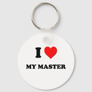 I Heart My Master Key Ring