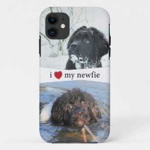 I Heart My Newfie Newfoundland iPhone 11 Case