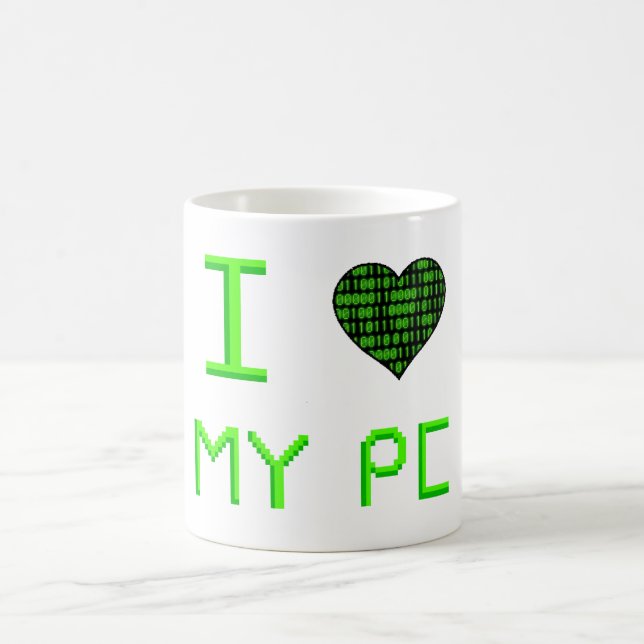 I Heart My PC Mug (Center)