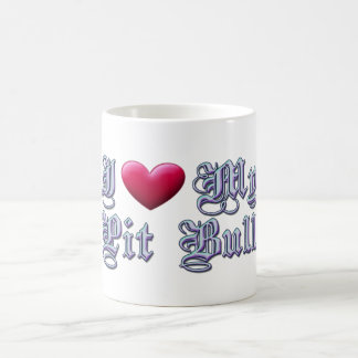 I Heart My Pit Bull Mug