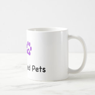 I Heart My Rescued Pets Coffee Mug