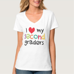 I Heart My Second Graders Teacher Love T-Shirt
