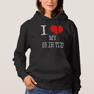 I Heart My Shih Tzu Hoodie