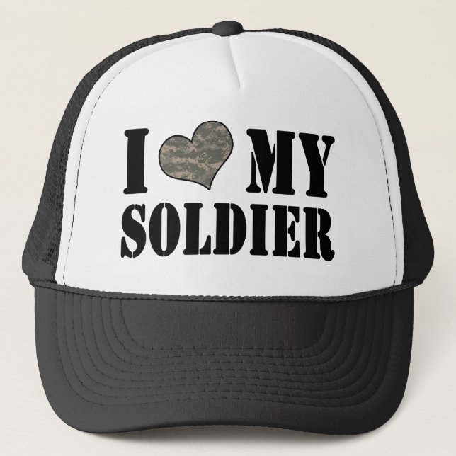 I Heart My Soldier Hat (Front)