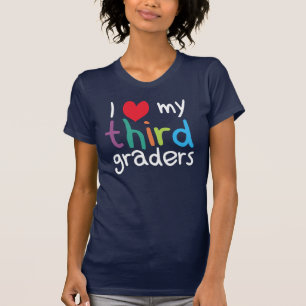 I Heart My Third Graders Teacher Love T-Shirt