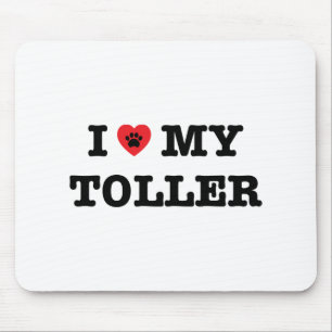I Heart My Toller Mouse Mat