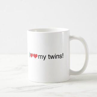 I Heart My Twins Coffee Mug