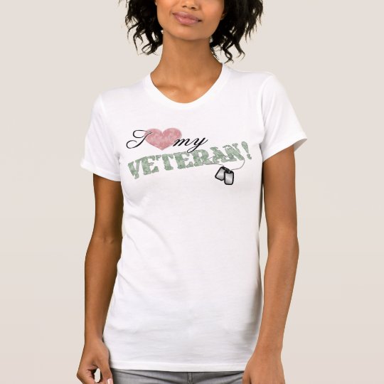 I Heart My Veteran! T-Shirt