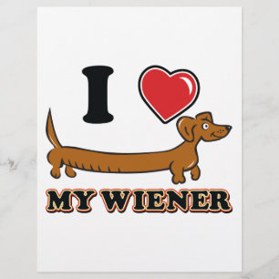 I-HEART-MY-WEINER FLYER