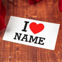 I Heart Name