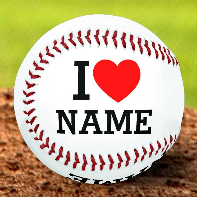I Heart Name Baseball (Creator Uploaded)