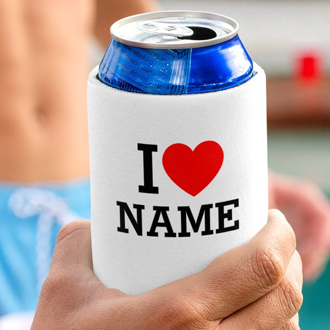 I Heart Name Can Cooler (Creator Uploaded)