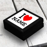 I Heart Name Gift Box<br><div class="desc">Write your desired Name or Text on the name Section.</div>