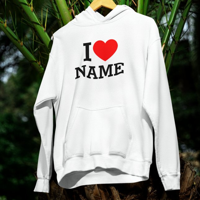 I Heart Name Hoodie (Creator Uploaded)