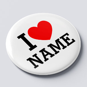 I Heart Name Magnet