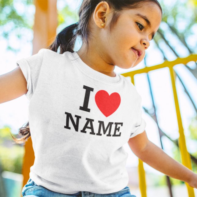 I Heart Name T-Shirt (Creator Uploaded)