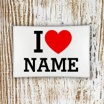 I Heart Name Trinket Trays<br><div class="desc">Write your desired Name or Text on the name Section.</div>