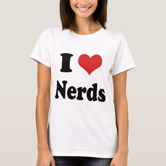 I heart Nerds T-Shirt (Front)
