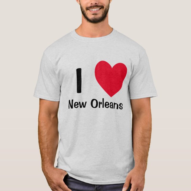 I Heart New Orleans T-Shirt (Front)