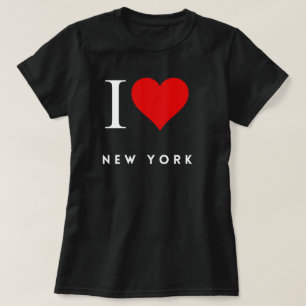 I Heart New York blk Womens T-Shirt