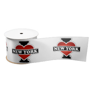 I Heart New York Satin Ribbon