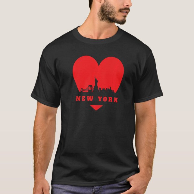 i heart new york shirt i love new york Premium (Front)