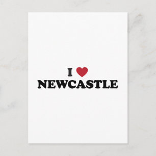 I Heart Newcastle England Postcard