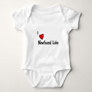 I Heart Newfound Lake Baby Bodysuit